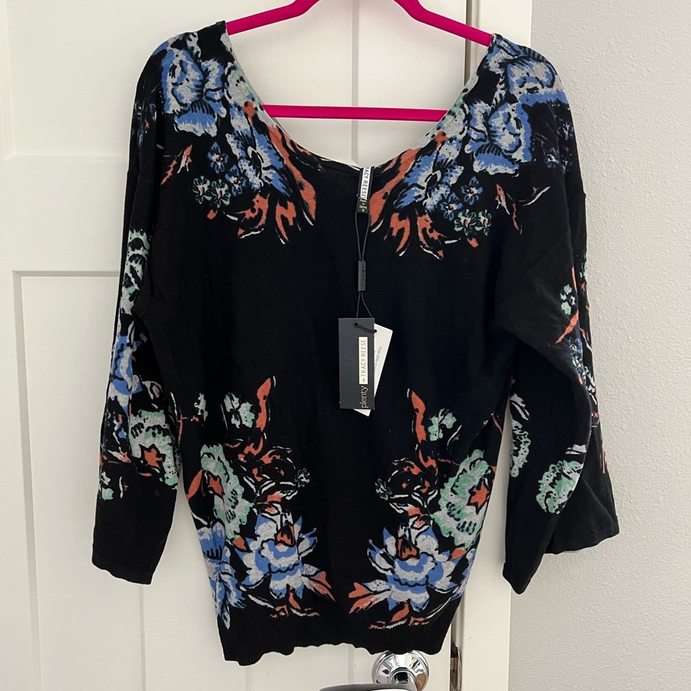Tracy Reese sweater blouse from Anthropologie